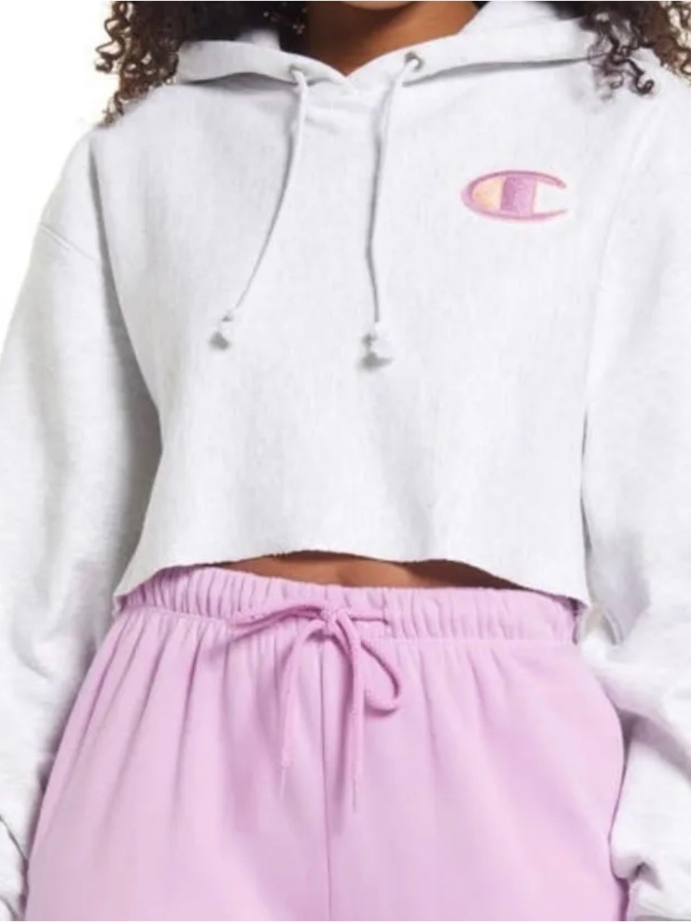 Champion Cropped Hoodie
